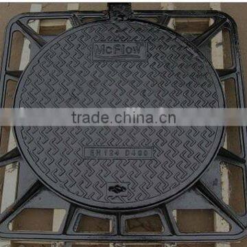 High Quality Cast Iron Manhole Cover With Lockig - HEBEI Factory photo-2