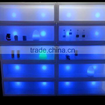 LED Bar Furniture Manufacturer Wholesale Combination LED Cocktail Wine Cabinet for Nightclub photo-2