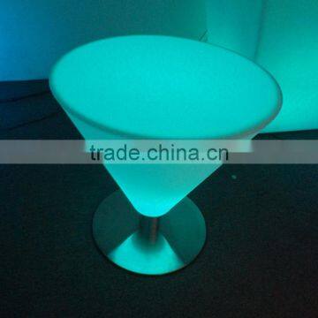 Glowing Portable Bar Tables LED Poseur Table With 16 Colors Changing for DJ House photo-4