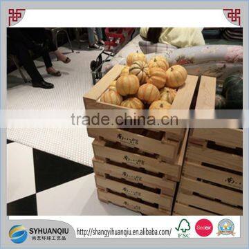 Handmade Natural 12mm Wooden Fruit Crate WB-716 photo-2
