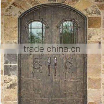 Bisini antique iron double door (BG90061)