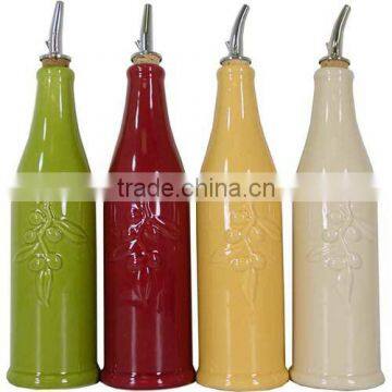 ceramic oil bottle