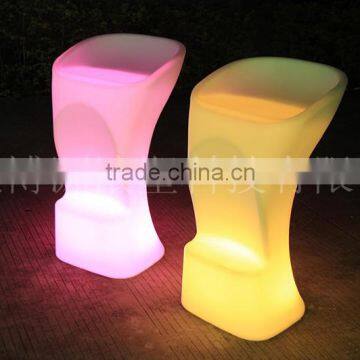 Remote Color Changing Stylish Rechargeable LED Flashing Bar Stool photo-4