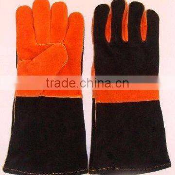 Durable Cow Split Leather Safety Glove
