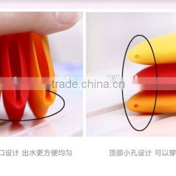 Decorative Silicone Food Covers Silicone Colorful Leaf Cover photo-5