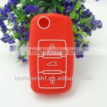 Fashion 2010 2013 Fob Smart Volkswagen 3 Buttons EOS,Loungyee,car Key Cover Jackets.remote Key Cover Case photo-4