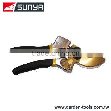 Flower Bypass Aluminum Forged Hand Cutting Pruner Scissors photo-3