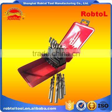 25pcs Nano Titanium Coating Straight Shank Hss Twist Drill Bits Set Cobalt Fully Ground Bright Finish Drilling Metal Forged photo-3