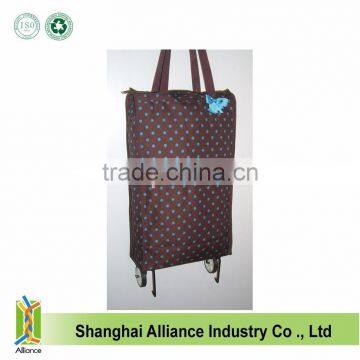 FOLDING SHOPPING BAG/ FOLDING SHOPPING CART with WHEELS