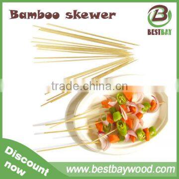 2016 Hot Sell Disposable Round Bamboo Skewer/bamboo Sticks/bbq Skewer/bbq Sticks photo-6