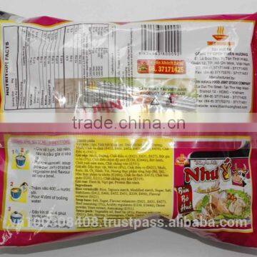 Beef Instant Rice Vermicelli 60g - Good taste and Various Flavors