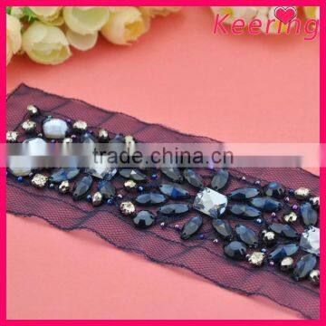 Wholesale Custom Acrylic Pearl Patch Sew on Cloth WPH-1777 photo-5
