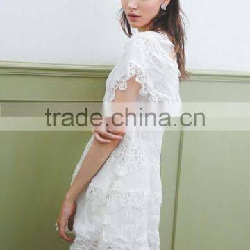 Latest Design Summer Beach Dress Women Fashion Crochet Dress photo-2