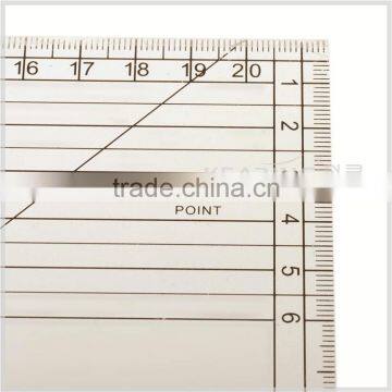 Kearing Patchwork Quilting Ruler 3mm Thick Pattern Curve Template #PM6511 photo-5