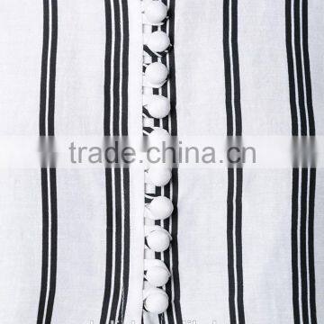 2016 High Quality Fancy Stripe Shirt Elegant Design OEM Service photo-5