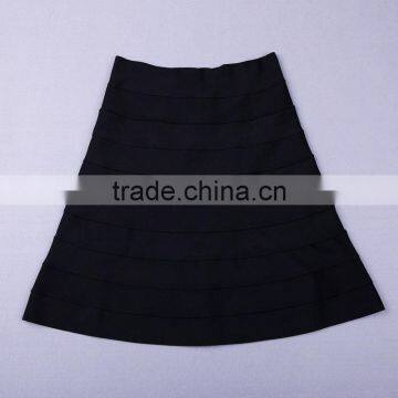 Wholesale 2015 Newest Women Candy Color Stretch Waist Plain Shiny Mini Skirt H1281 photo-6