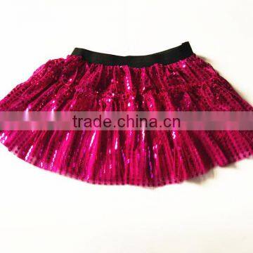 Adult Women Sequin Glitter Sparkly Running Skirt for 5K photo-3