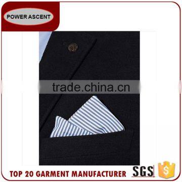 2017 Fashion Style Custom Black Blazer Men Suit Made In China photo-3