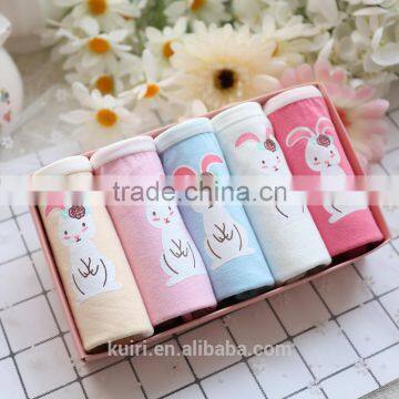 Cute Rabbit Cartoon Cotton Underwear Girl Panties photo-4