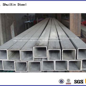 best quality construction galvanized square ASTM Q195 steel tube from mill