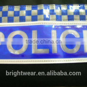 PVC Relfective Patch With Different Logo or Letter or Printing photo-5