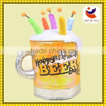 Novelty Happy Birthday Beer Party Hat Funny Carnival Hat