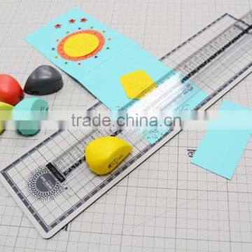 Ruler & Cutter Manual Guillotine Paper Cutter Trimmer Ruler Set photo-6