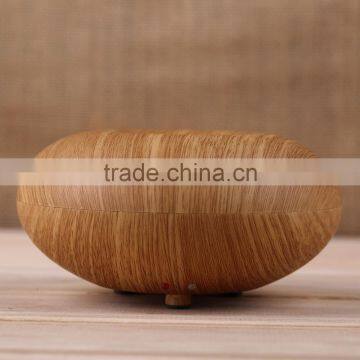 2015 HOT Wood Grain Aromatherapy Diffuser Air Humidifier LED Night Light Ultrasonic Humidifier Air Aroma Diffuser Mist Maker photo-3