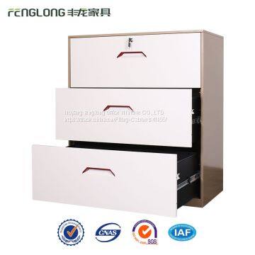Hot Sale New Design Wide 3 Drawer Filing Cabinet Made in China photo-5