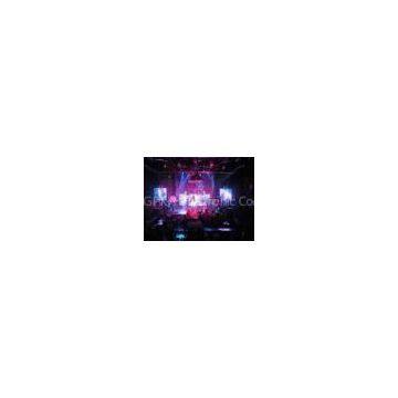 IP43 seven color scrolling bus programmable led sign 10mm light weight with RS485 / GPRS