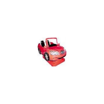 Super Red Car Kiddie Ride Machine With Coins