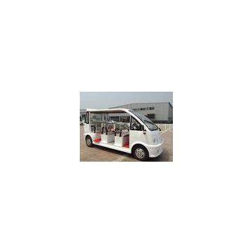 Rechargeable Eco-Friendly Eight Passenger Electric Shuttle Bus , Recharger 25A/48V