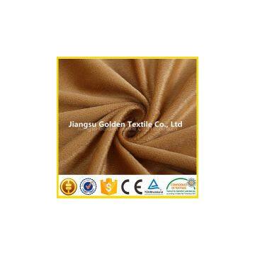 China Wholesale Polyester Knitted Micro Velboa Fabric for Toy/home Textile