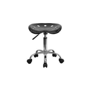 Moving Metal Dining Stool With Castor