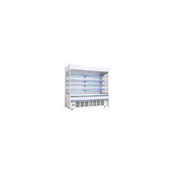 Fruit / Drink Gray Multideck Open Chiller Adjustable For Convenience Store