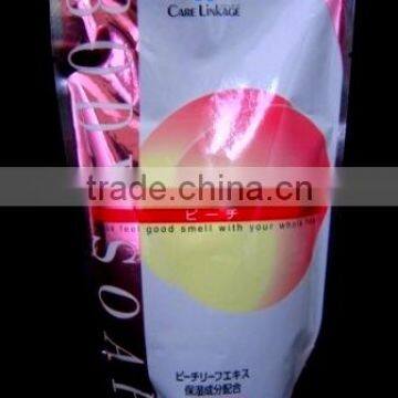 Japan Bath Soap With Peach Leaf Extract (Spare Pack) 370ml Wholesale