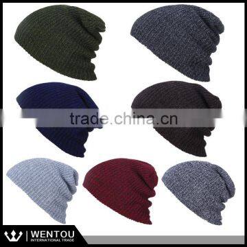 Unisex Slouchy Beanie Knitted Beanie Hat