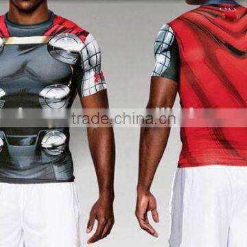 Men's full Sublimation Custom design Rash Guard