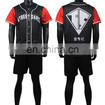 Custom sublimated print camo baseball jerseys