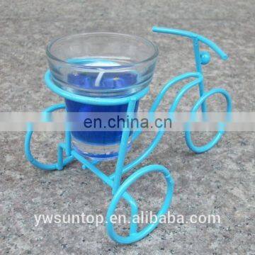 New Arrival Bicycle Design With Jelly Candle Wedding Party Decorations