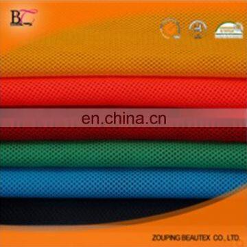 2016 Chinese hot sales 3d polyester mesh fabric for sports shoes