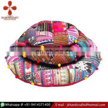 Wholesale Handmade Round Bohemian Floor Cushions