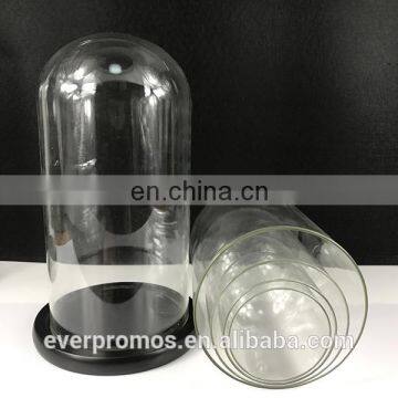 Borosilicate Material Top Quality Glass Cover Clear Glass Dome Jar