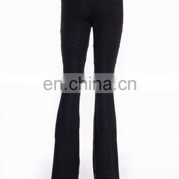 Steampunk Military Style Stretchy Natural Cotton Trousers photo-2