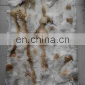 100% Real Natural Rabbit Fur Plate photo-3