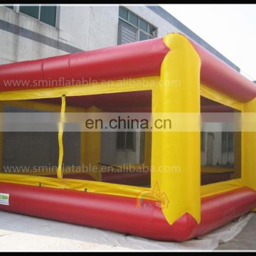 Attractive inflatable tennis playground,inflatable tennis square play court,sport game field