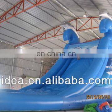 Inflatable Dolphin Slide,inflatable Pool Slide WS045 photo-2