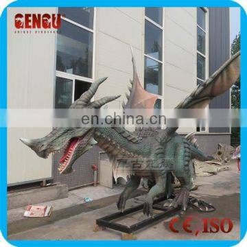 Outdoor Amusement Park High Simulation Animatronic Dragon photo-2