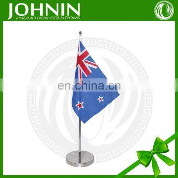 widely use weaving high quality custom table flag for promotion