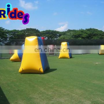 Large Hot air sealed Big size customed outdoor Inflatable paintball arena for shooting games